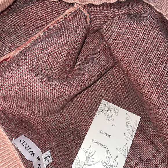 WILLOW ROSE PRINTED SQUARE NECK SWEATER TOP - Picture 7 of 7